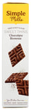 Simple Mills: Sweet Thins Choco Brownie, 4.25 Oz