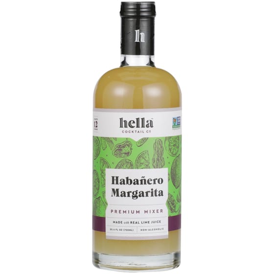 Hella Cocktail: Mixer Margarita Habanero, 25.4 Fo