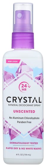 Crystal Body Deodorant: Deod Spry Body, 4 Oz