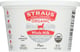 Straus: Organic Whole Milk Plain European Style Yogurt, 16 Oz