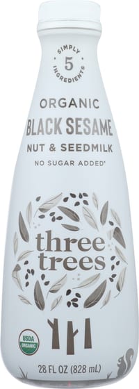 Three Trees: Organic Black Sesame Nut And Seedmilk, 28 Oz