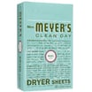 Mrs. Meyer's: Clean Day Dryer Sheets Basil Scent, 80 Sheets