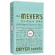 Mrs. Meyer's: Clean Day Dryer Sheets Basil Scent, 80 Sheets