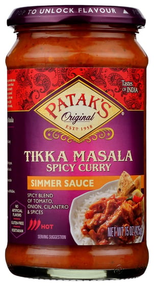 Pataks: Masala Tikka Spicy, 15 Oz