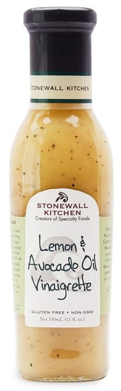 Stonewall Kitchen Lemon & Avocado Oil Vinaigrette, 11 Fo