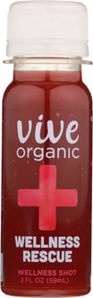 Vive Organic: Wellness Rescue Shot, 2 Oz