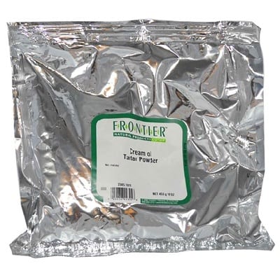 Frontier Herb Cream Of Tartar Powder - Single Bulk Item - 1lb
