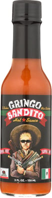 Gringo Bandito Super Hot Sauce, 5 Fl Oz