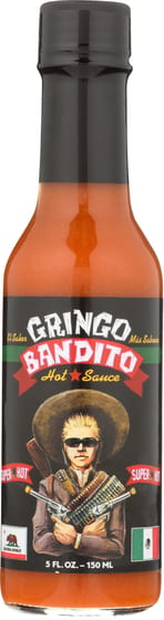 Gringo Bandito Super Hot Sauce, 5 Fl Oz