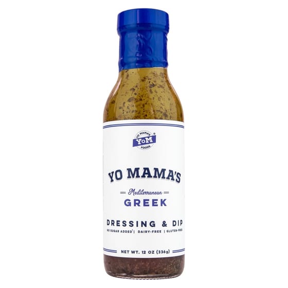 Yo Mamas Foods: Dressing Greek, 12 Oz