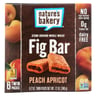Nature's Bakery Stone Ground Whole Wheat Fig Bar - Peach Apricot - 2 Oz - Case Of 6