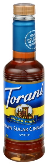 Torani: Brown Sugar Cinnamon Syrup Sugar Free, 12.7 Fo