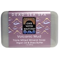 One With Nature - Bar Soap Volcanic Mud - 1 Each 1-7 Oz