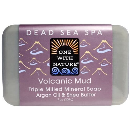 One With Nature - Bar Soap Volcanic Mud - 1 Each 1-7 Oz