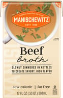 Manischewitz: Broth Beef Aseptic Mani, 17 Fo