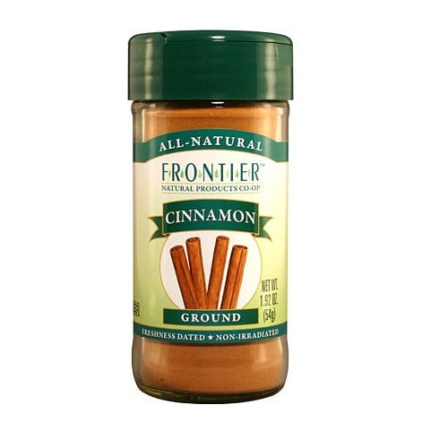 Frontier Herb Cinnamon - Organic - Ground - 3 Percent Oil - A Grade - 1.90 Oz