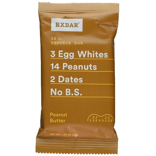Rxbar - Protein Bar - Peanut Butter - Case Of 12 - 1.83 Oz.