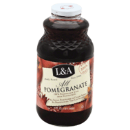 L & A Juice: All Pomegranate, 32 Oz