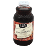 L & A Juice: All Pomegranate, 32 Oz