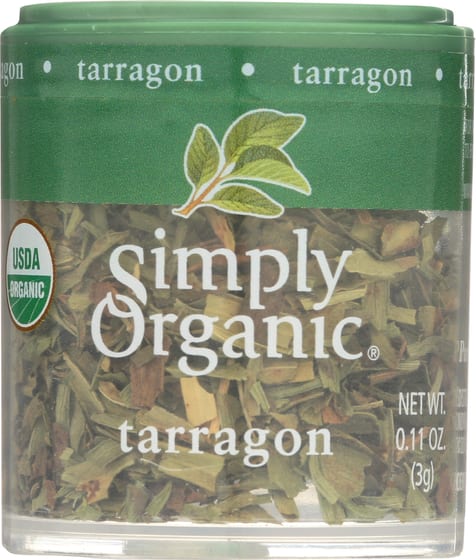 Simply Organic: Mini Tarragon Leaf, .11 Oz