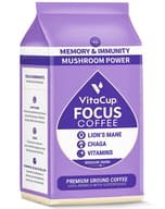Vitacup: Coffee Ground Focus Blend, 10 Oz