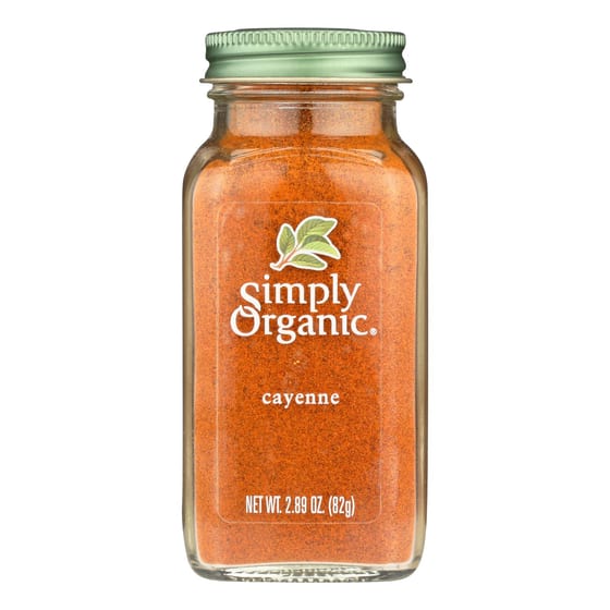 Simply Organic Cayenne Pepper - Organic - 2.89 Oz