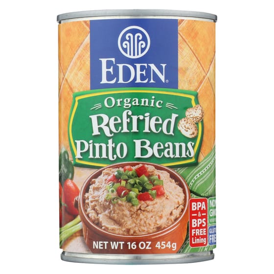 Eden Foods Refried Pinto Beans Organic, 16 Oz