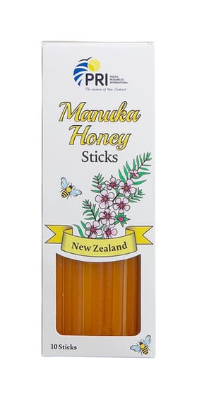Pri Honey Sticks Manuka, 10 Pk