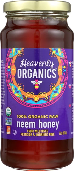 Heavenly Organics Neem Honey, 22 Oz