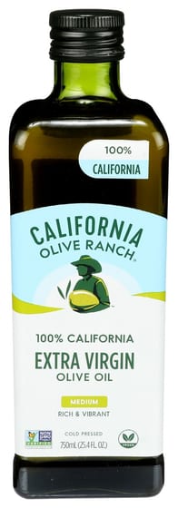 California Olive Ranch: 100% California Extra Virgin Olive Oil, 25.4 Fo