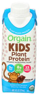 Orgain: Kids Plant Protein Shake Chocolate, 8 Fo