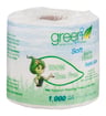 Green2: 1000 Sheets Tree Free Bathroom Tissue, 1 Ea