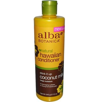Alba Botanica - Hawaiian Hair Conditioner - Coconut Milk - 12 Fl Oz