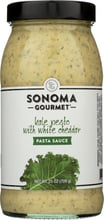 Sonoma Gourmet: Sauce Pasta Kale Pesto White Cheddar, 25 Oz