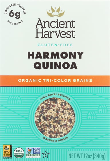 Ancient Harvest Quinoa Harmony Tri-color Blend, 12 Oz