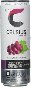 Celsius: Live Fit Sparkling Grape Rush, 12 Oz