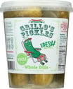 Grillo's Pickles Whole Dills, 32 Oz
