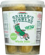 Grillo's Pickles Whole Dills, 32 Oz