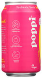 Poppi: Drink Probiotic Strawberry Lemonade, 12 Fo