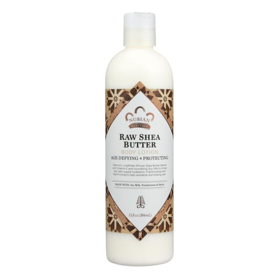 Nubian Heritage Lotion Raw Shea And Myrrh 13 Oz