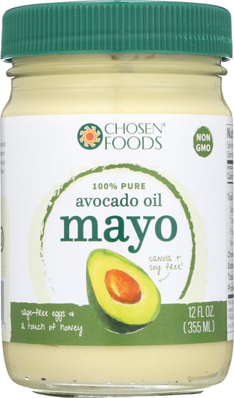 Chosen Foods 100% Pure Avocado Oil Mayo, 12 Oz