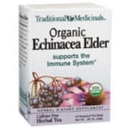 Traditional Medicinals Organic Echinacea Elder Tea -caffeine Free - Case Of 6 - 16 Bags