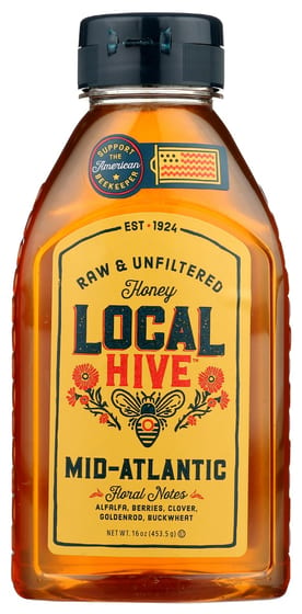 Local Hive: Honey Mid Atlantic, 16 Oz