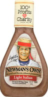 Newmans Own: Light Italian Dressing, 16 Oz