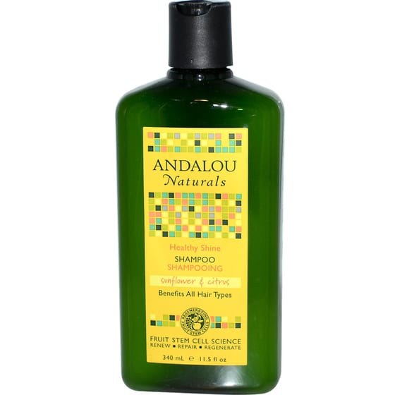 Andalou Naturals Brilliant Shine Shampoo Sunflower And Citrus - 11.5 Fl Oz