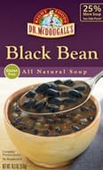Dr. Mcdougall's Organic Black Bean Lower Sodium Soup - Case Of 6 - 18 Oz.