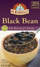 Dr. Mcdougall's Organic Black Bean Lower Sodium Soup - Case Of 6 - 18 Oz.