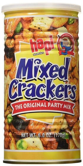 Hapi Mixed Crackers Original Party Mix, 6 Oz