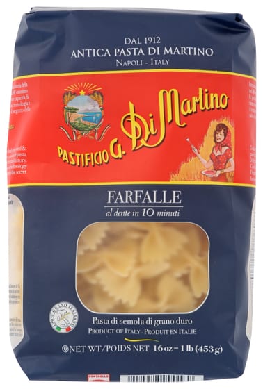 Di Martino: Pasta Farfalle, 1 Lb