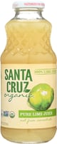 Santa Cruz: Organic Pure Lime Juice, 16 Oz